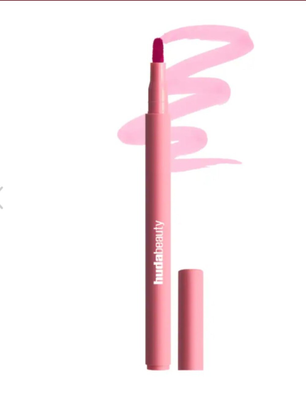 Huda Beauty Lip Contour Stain Lip Tint in Baby Pink